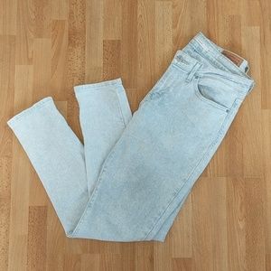 Levi 711 Skinny Light acid wash Jeans